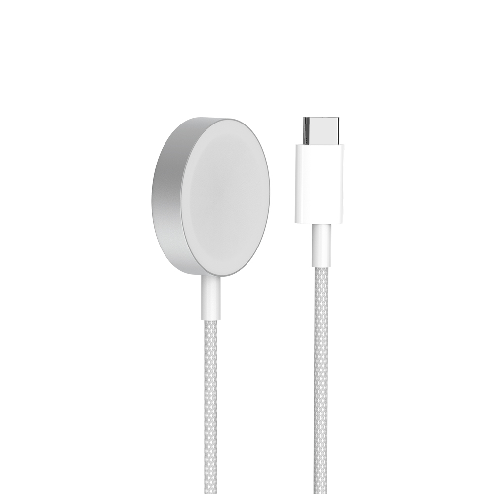NOVANL MagWatch Charger with USB-C Cable White