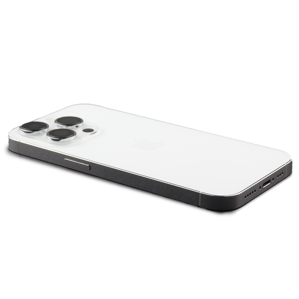 Rear Housing with small parts For iPhone 14 Pro White Refurbished