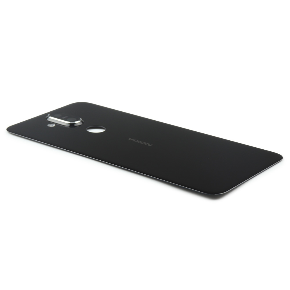 Back Cover For Nokia 8.1 Black OEM-Equivalent