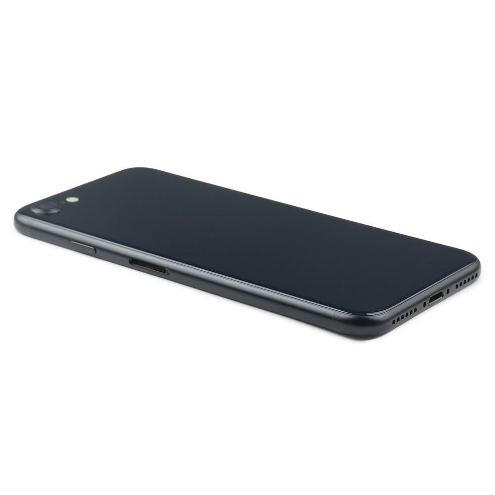Rear Housing with small parts For iPhone SE 3 2022 Black Refurbished