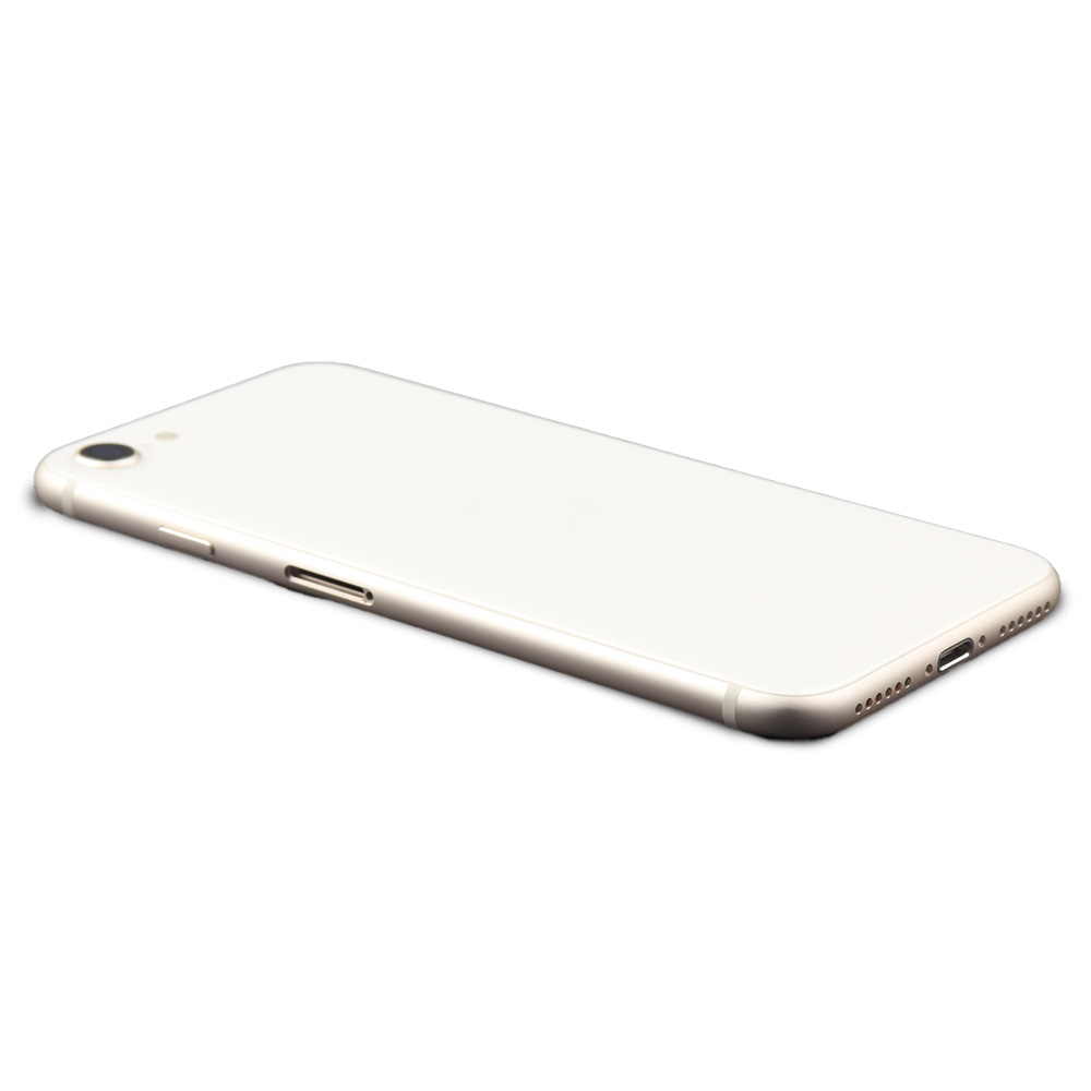 Rear Housing with small parts For iPhone SE 3 2022 White Refurbished
