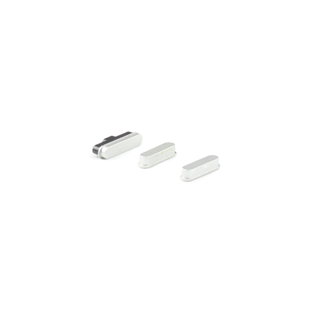Housing Buttons Set For iPad Pro 12.9 (2021) Silver OEM-Equivalent