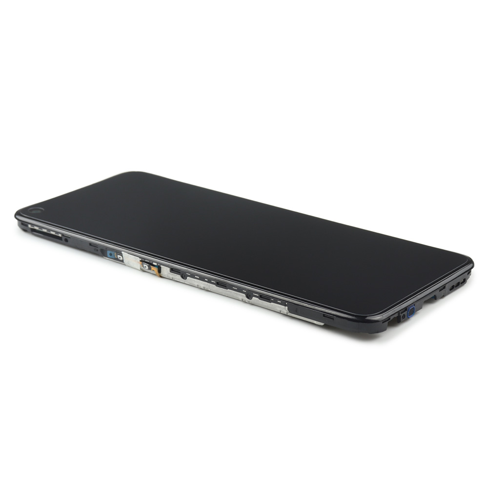 Display Complete with Housing For Oppo A74 5G Black Service Pack