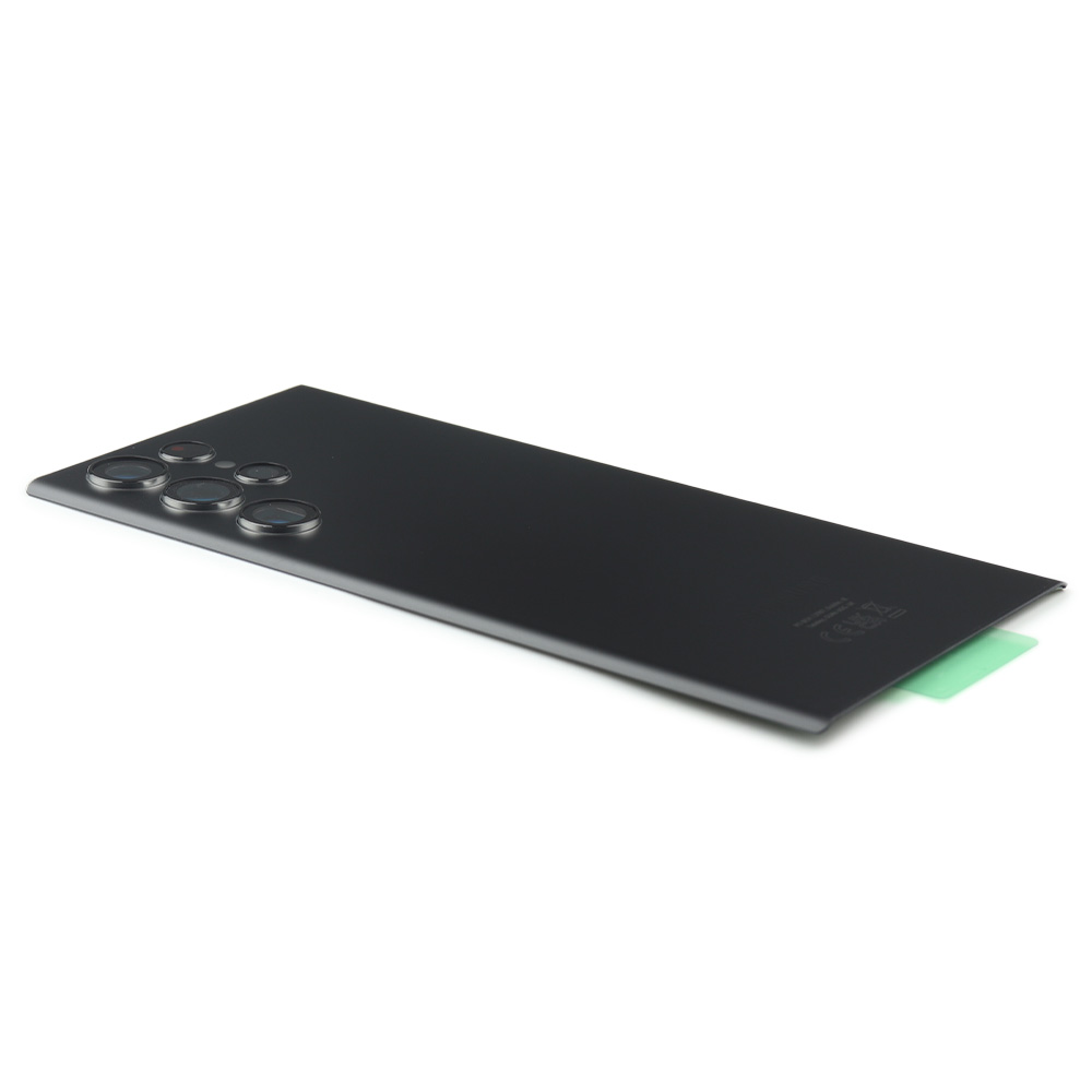 Back Cover For Samsung Galaxy S22 Ultra (SM-S908B) Black OEM-Equivalent