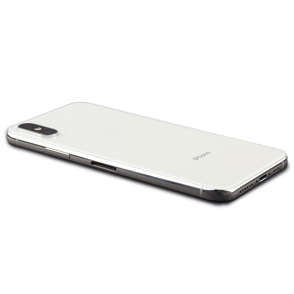 Rear Housing with small parts For iPhone Xs White Refurbished