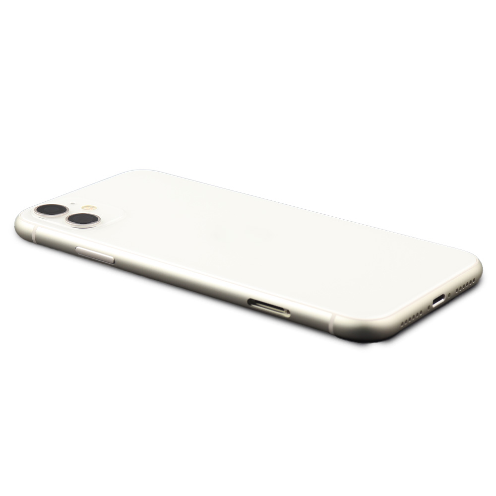 Rear Housing with small parts For iPhone 11 White Refurbished