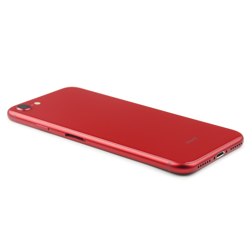 Rear Housing with small parts For iPhone SE 3 2022 Red Refurbished