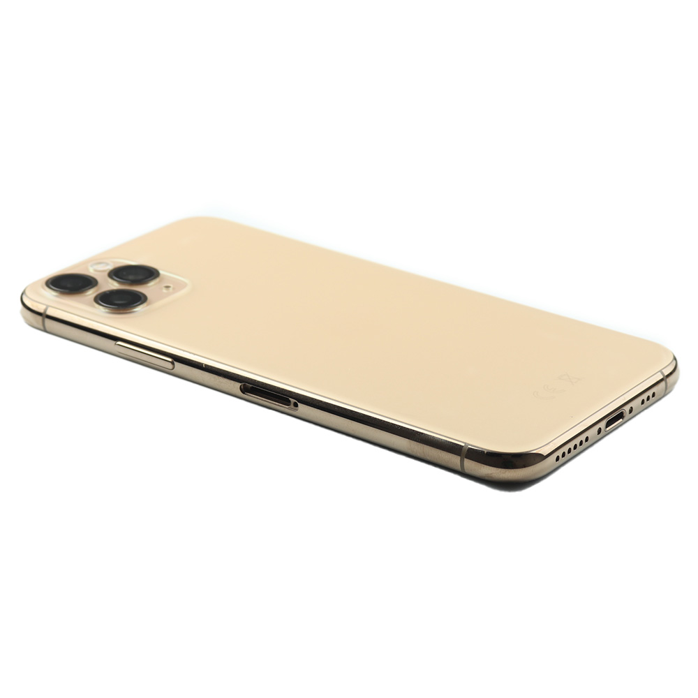 Rear Housing with small parts For iPhone 11 Pro Gold Refurbished