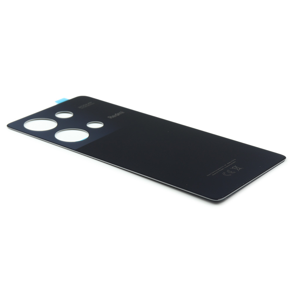 Back Cover For Xiaomi Redmi Note 13 Pro 4G Black OEM-Equivalent
