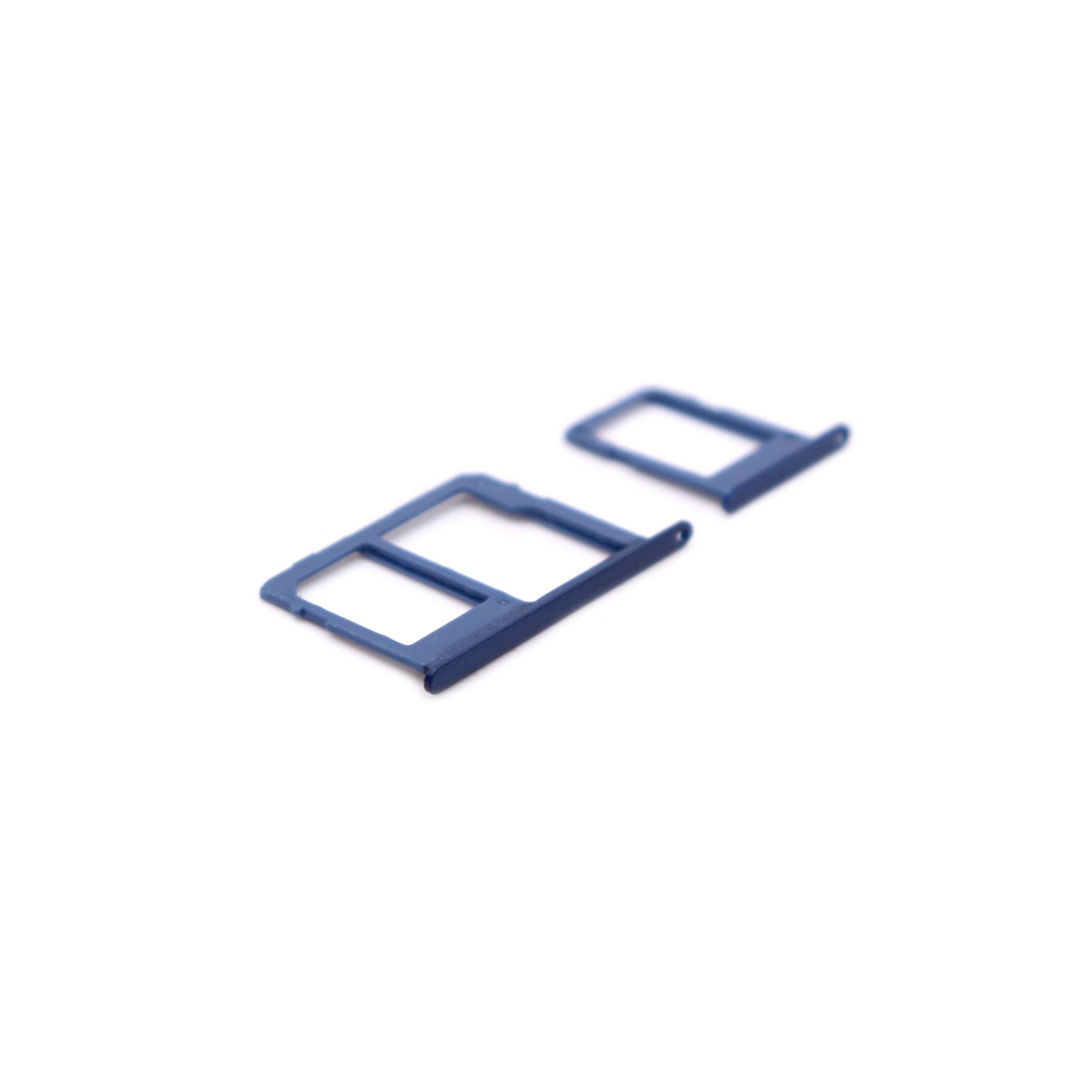Sim Card Tray For Samsung Galaxy J6 2018 Blue OEM-Equivalent
