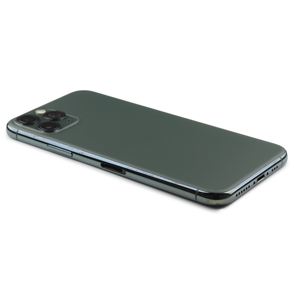 Rear Housing with small parts For iPhone 11 Pro Green Refurbished