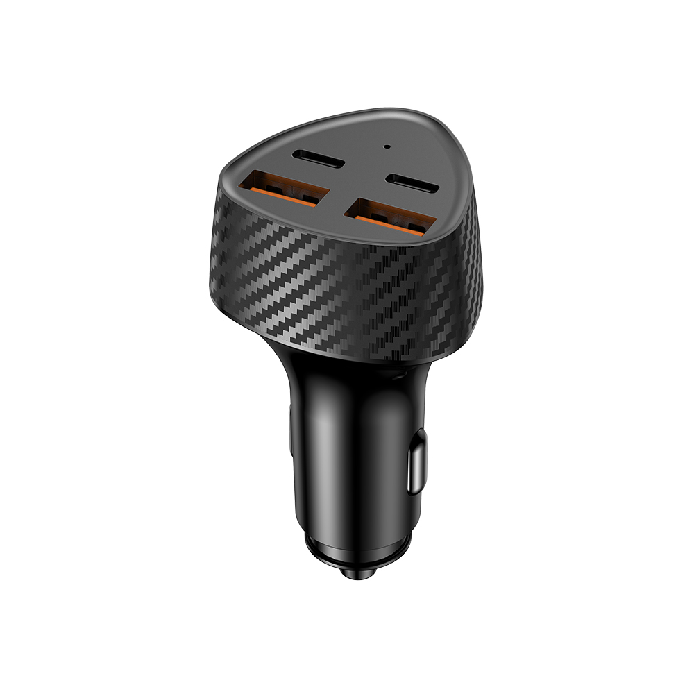NOVANL PowerDrive Quattro Port (50W) (2x USB A, 2x USB-C)