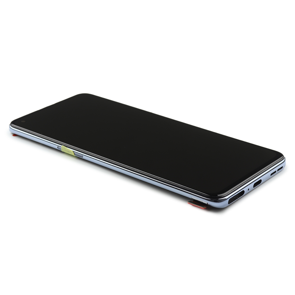 Display Complete With Housing For OnePlus Nord 2 5G Black (Oled) OEM-Equivalent