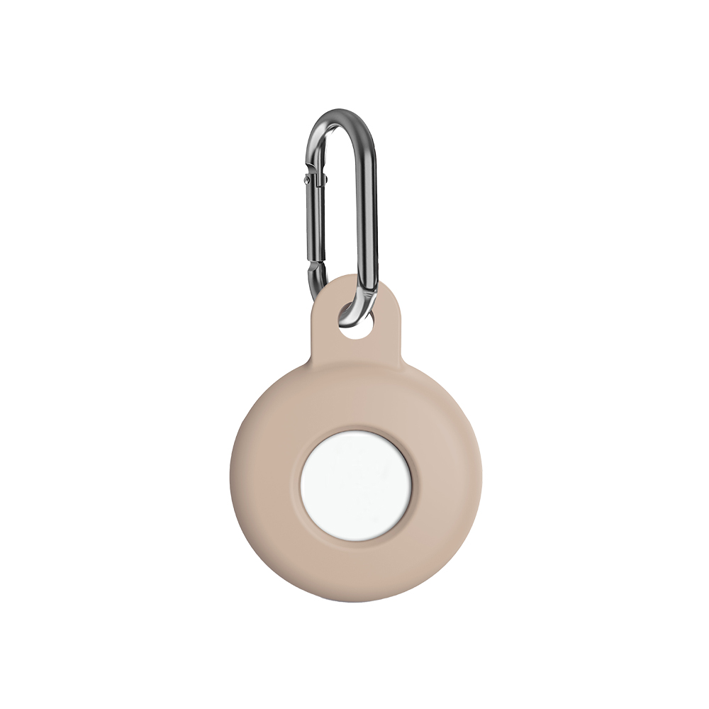NOVANL SoftTouch Case For AirTag Pink Sand