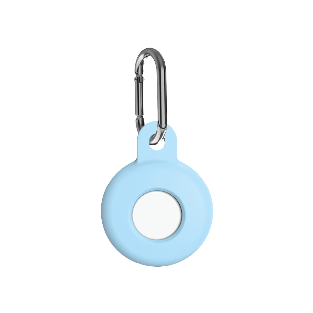 NOVANL SoftTouch Case For AirTag Blue