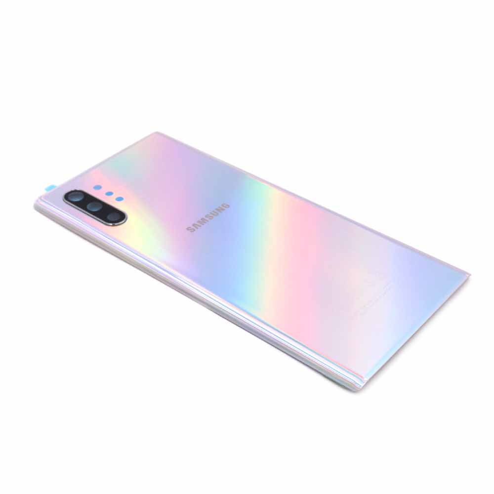 Back Cover For Samsung Galaxy Note 10 Plus (N975F) Silver OEM-Equivalent