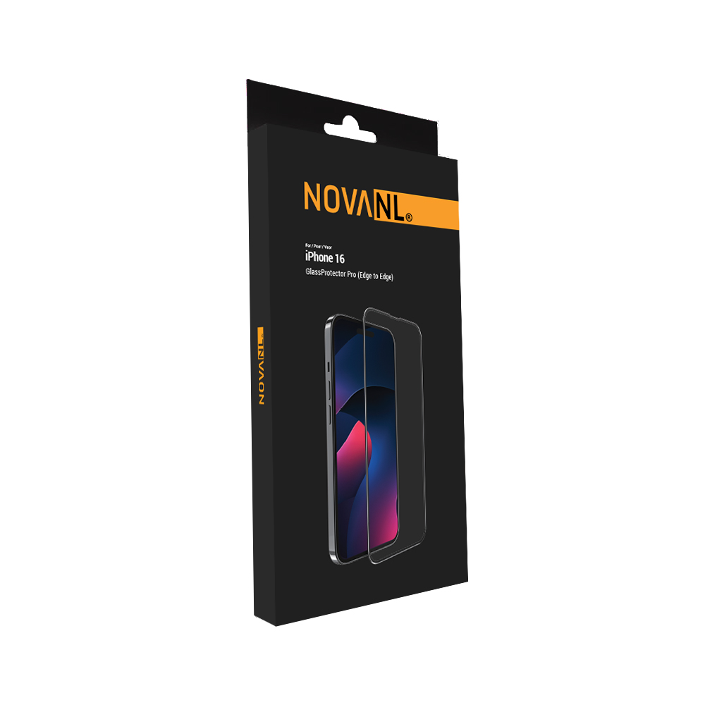 NOVANL GlassProtector Pro (Edge to Edge) For iPhone 16