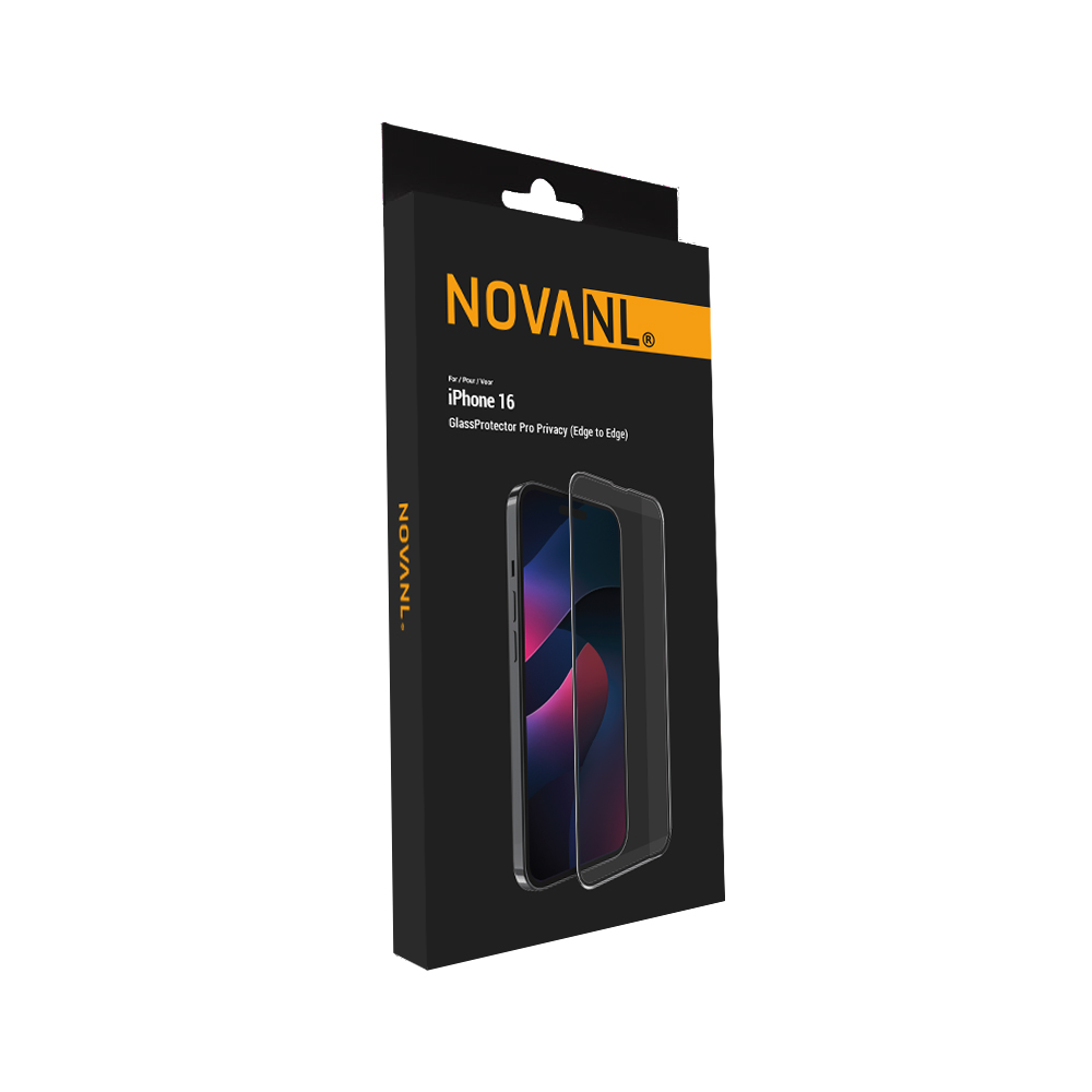 NOVANL GlassProtector Pro Privacy (Edge to Edge) For iPhone 16