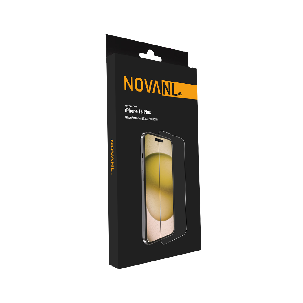 NOVANL GlassProtector (Case Friendly) For iPhone 16 Plus
