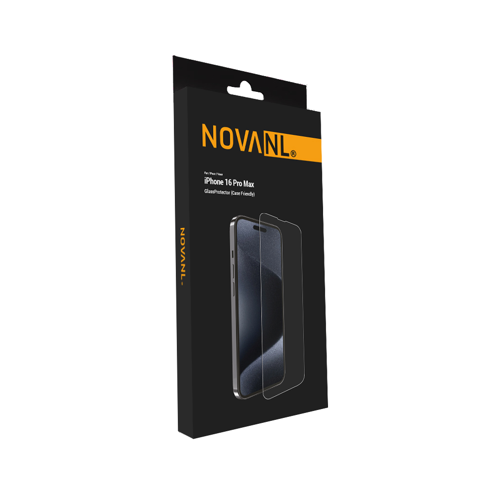 NOVANL GlassProtector (Case Friendly) For iPhone 16 Pro Max/17 Pro Max