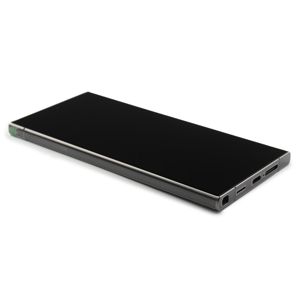 Display (Pre-assembled Frame) Complete with Housing For Samsung Galaxy S24 Ultra (SM-S928) Titanium Black Service Pack