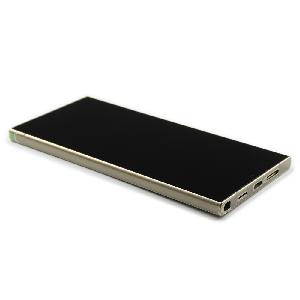 Display (Pre-assembled Frame) Complete with Housing For Samsung Galaxy S24 Ultra (SM-S928) Titanium Yellow Service Pack
