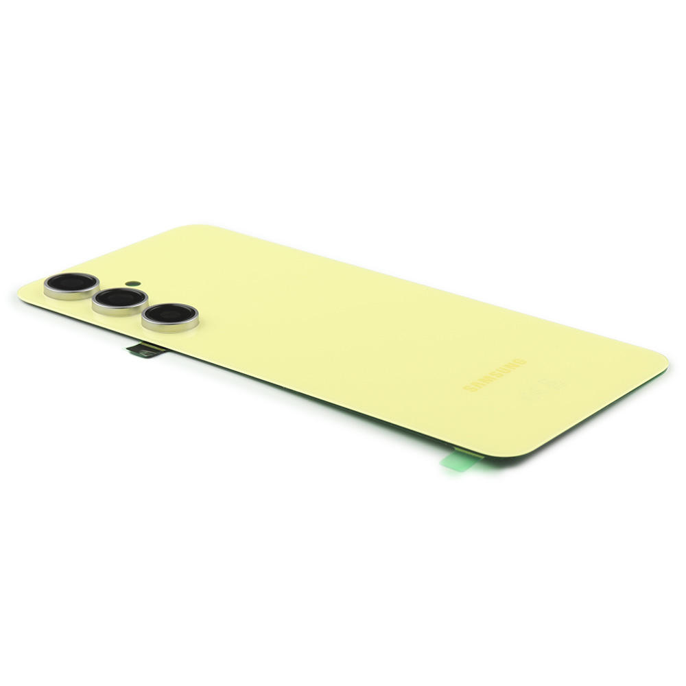 Back Cover For Samsung Galaxy S24 FE (SM-S721B) Yellow Service Pack