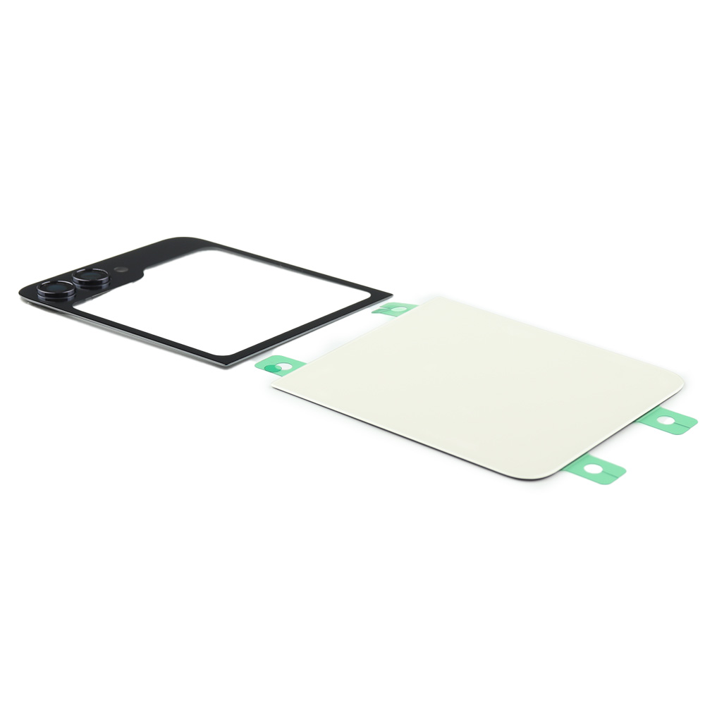 Back Cover For Samsung Galaxy Z Flip5 Cream OEM-Equivalent