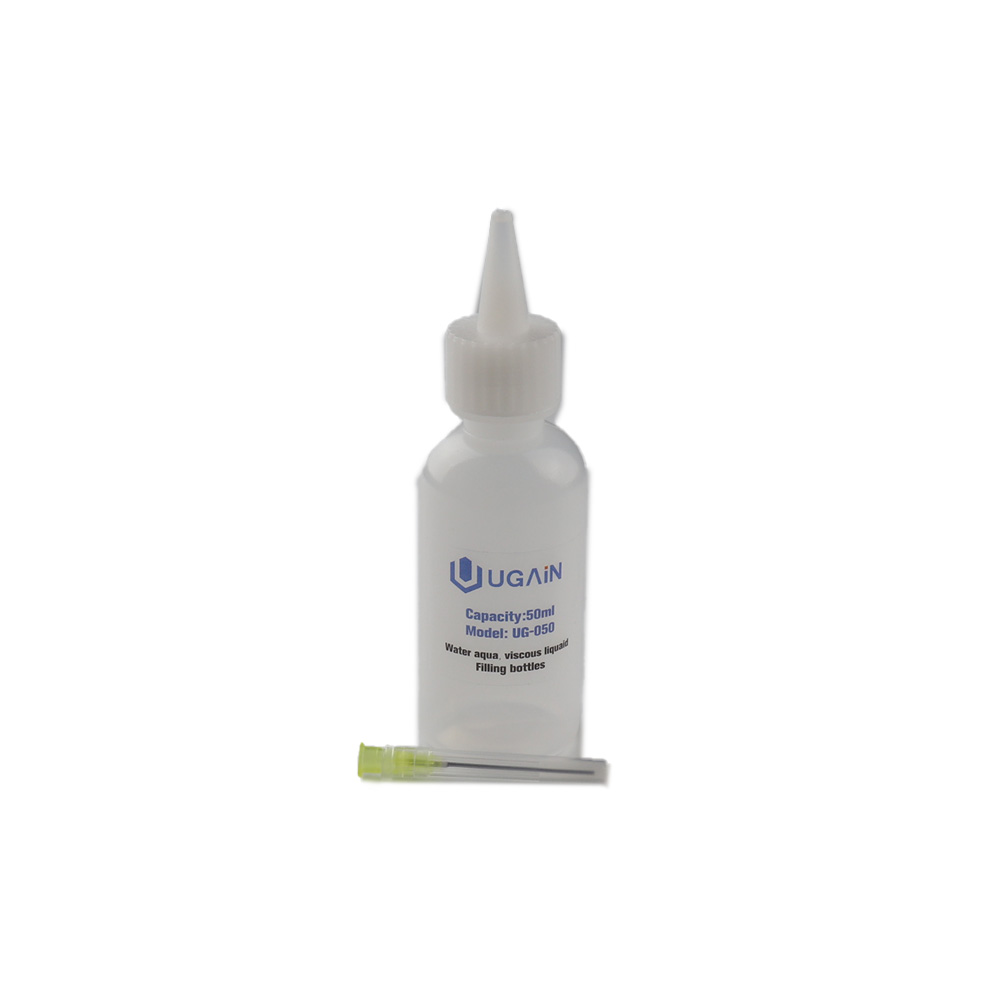 Plastic Alcohol Bottle (Empty) With Funnel And Needle Tip