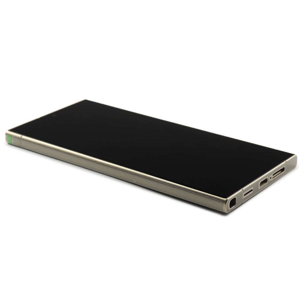 Display Complete with Housing (incl. bat) For Samsung Galaxy S24 Ultra (SM-S928) Titanium Yellow Service Pack
