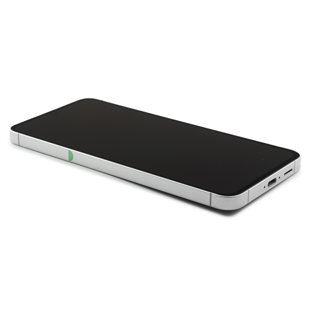 Display (Pe-Assembled) Complete with Housing For Samsung Galaxy S24 FE (SM-S721B) Silver Service Pack