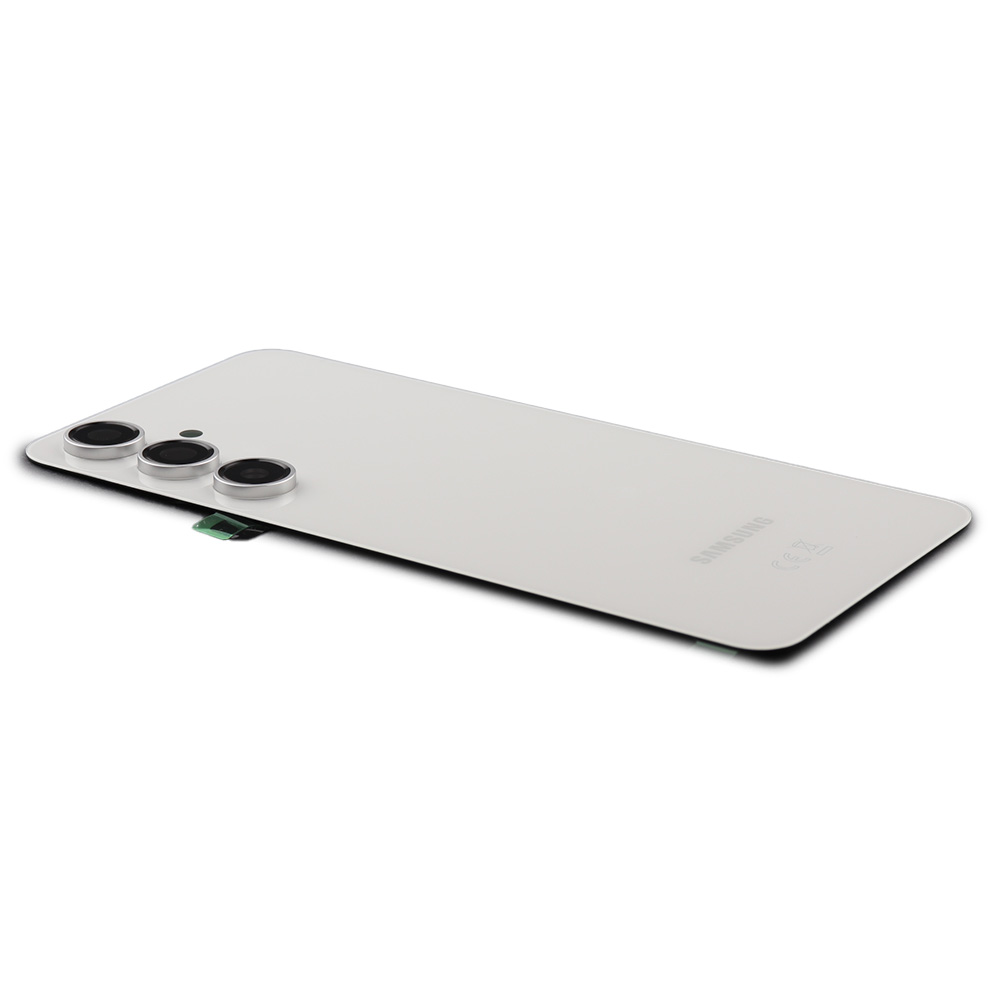 Back Cover For Samsung Galaxy S24 FE (SM-S721B) Silver Service Pack