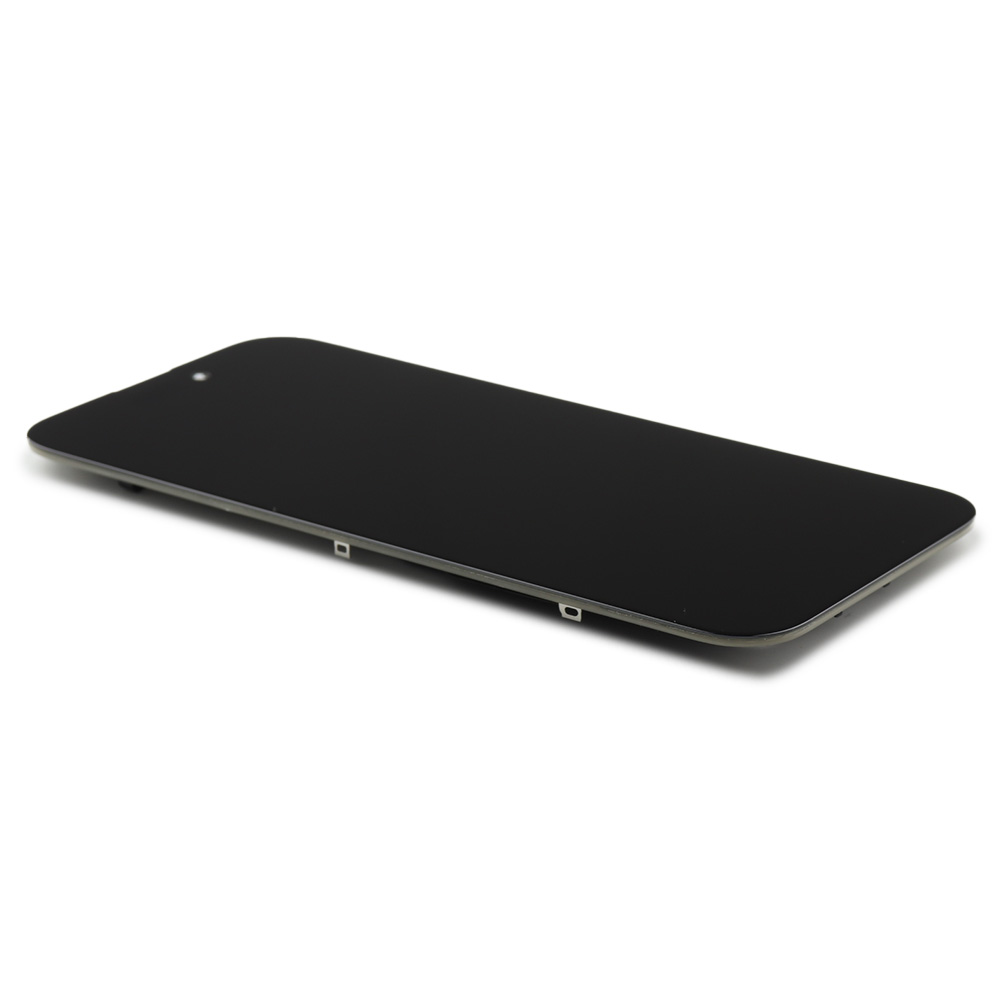 Display With Sensor Flex For iPhone 15 Pro Black Refurbished (Calibrated Used)