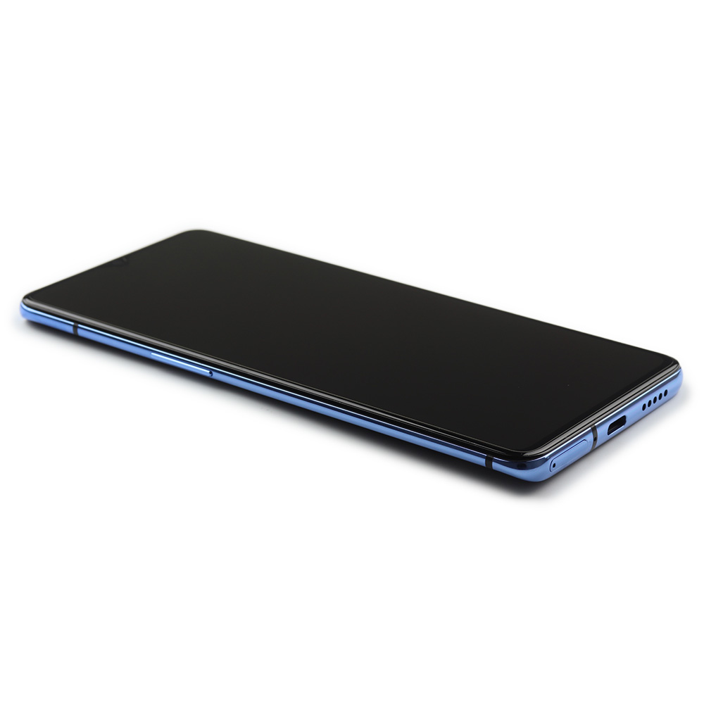 Display Complete With Housing For OnePlus 7T Glacier Blue Service Pack