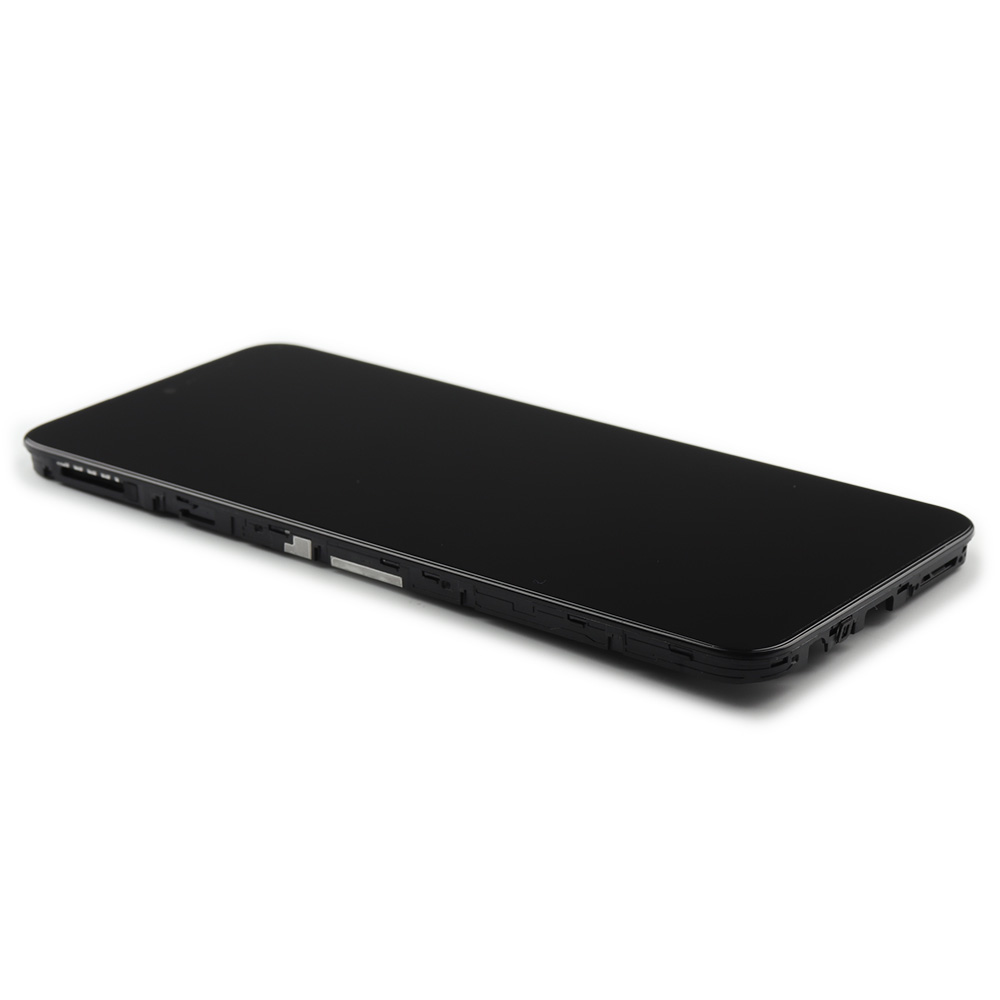 Display Complete With Housing For Honor X7c Black OEM-Equivalent