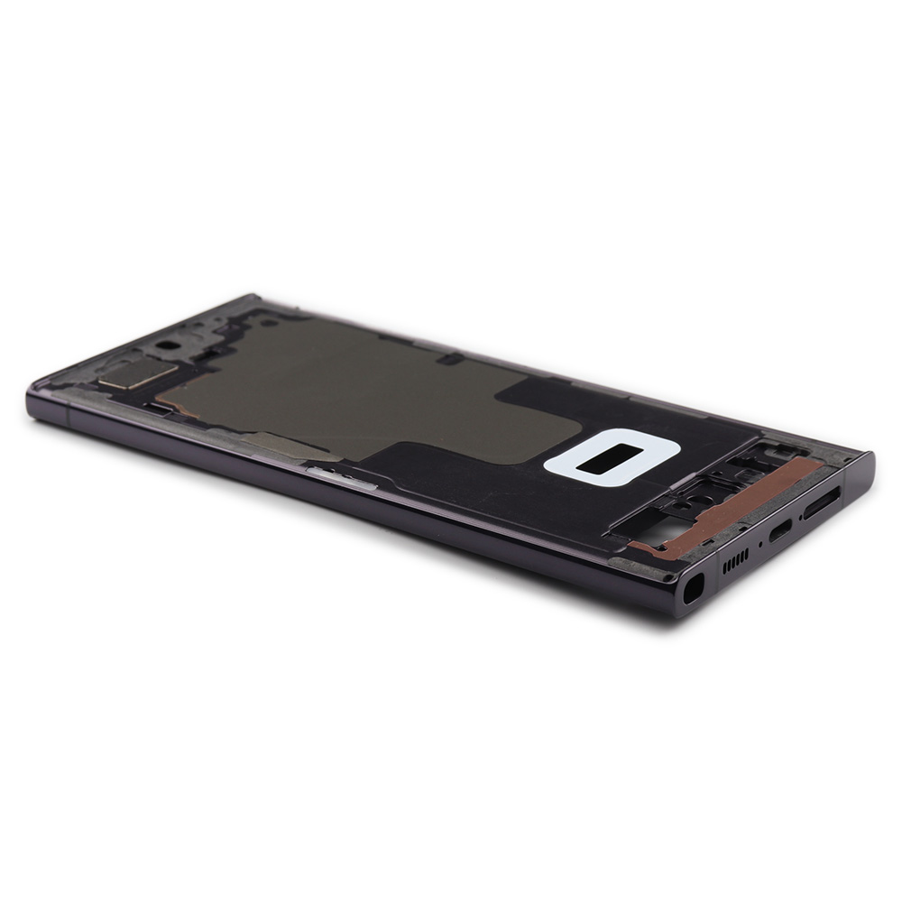 Middle Frame For Samsung Galaxy S23 Ultra (SM-S918B) Black OEM-Equivalent