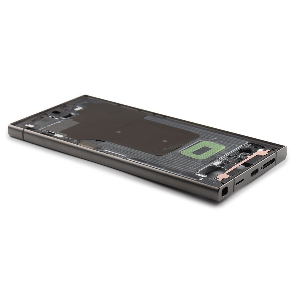 Middle Frame For Samsung Galaxy S24 Ultra (SM-S928B) Black OEM-Equivalent