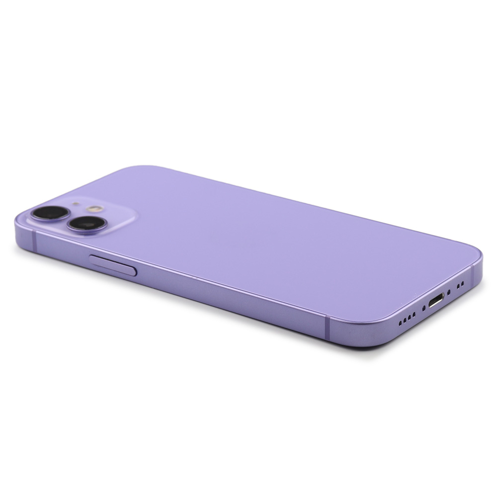 Rear Housing With Parts (EU Version) For iPhone 12 Mini Purple Pulled B