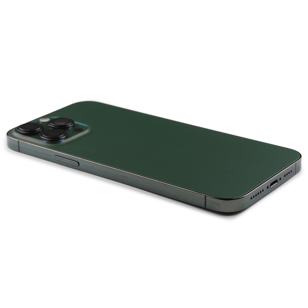 Rear Housing with small parts (EU Version) For iPhone 13 Pro Max Green Pulled B
