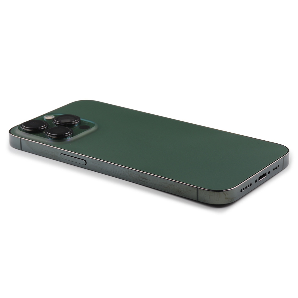 Rear Housing with small parts (EU Version) For iPhone 13 Pro Green Pulled B