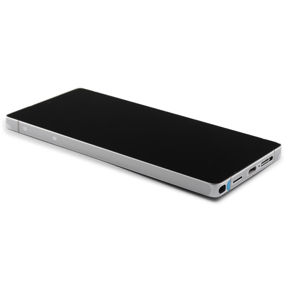 Display (Pre-Assembled) Complete with Housing For Samsung Galaxy S25 Ultra (SM-S938B) Titanium Silver Blue Service Pack
