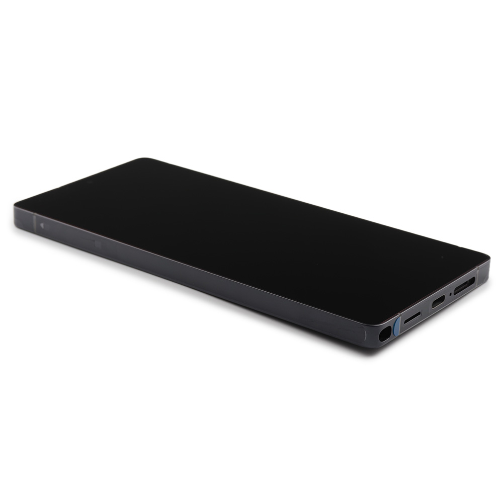 Display (Pre-Assembled) Complete with Housing For Samsung Galaxy S25 Ultra (SM-S938B) Titanium Black Service Pack