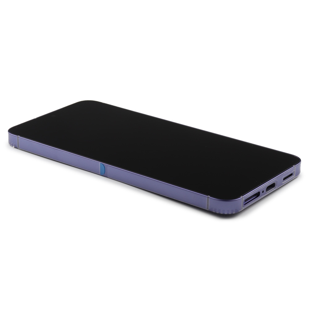 Display (Pre-Assembled) Complete with Housing For Samsung Galaxy S24 (SM-S921) Cobalt Violet Service Pack
