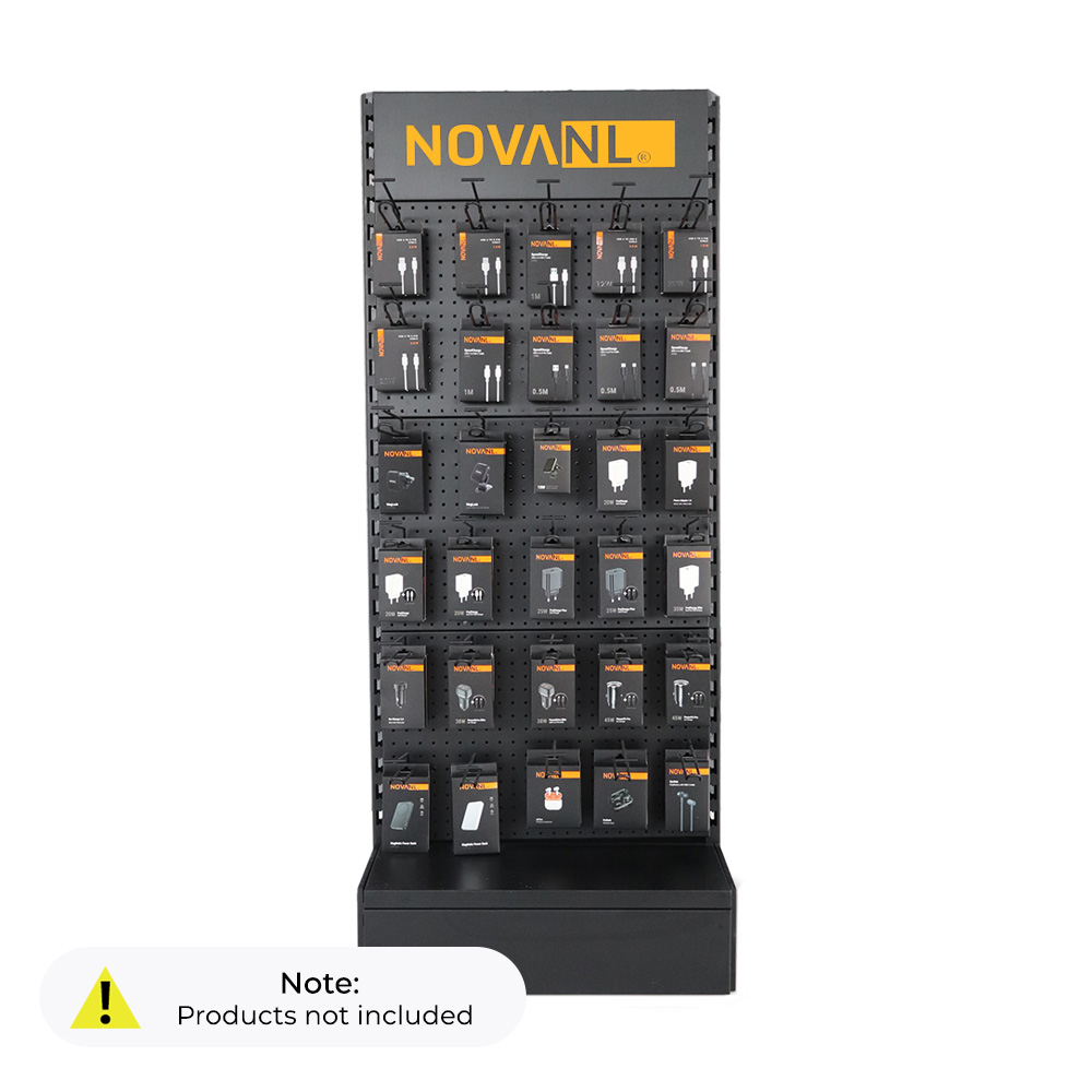NOVANL Display Stand one side (Pegboard)