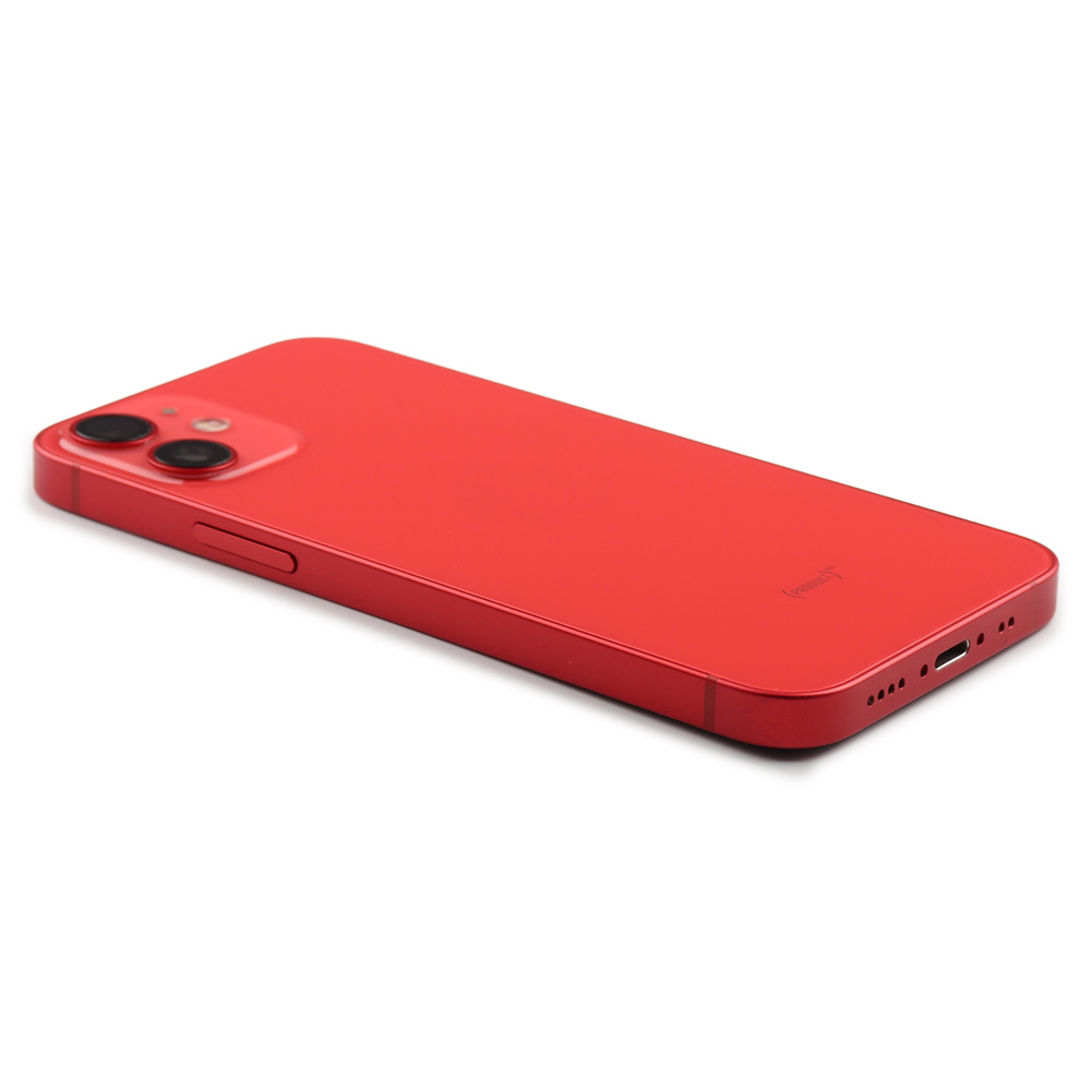 Rear Housing With Parts (EU Version) For iPhone 12 Mini Red Pulled B