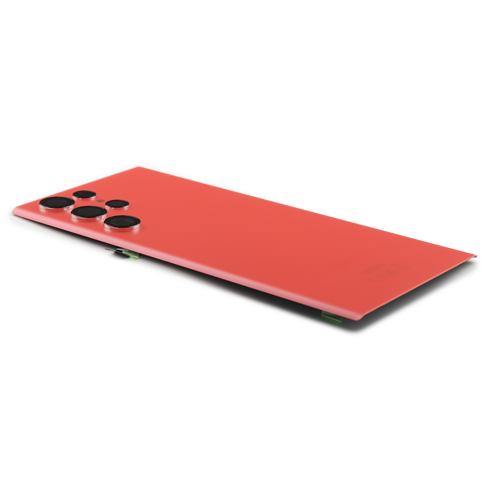 Back Cover For Samsung Galaxy S22 Ultra (SM-S908B) Red Service Pack