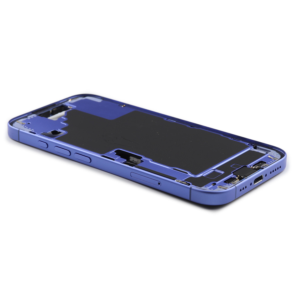 Middle Frame With Power And Volume Button For iPhone 16 (EU Version) Ultramarine Pulled