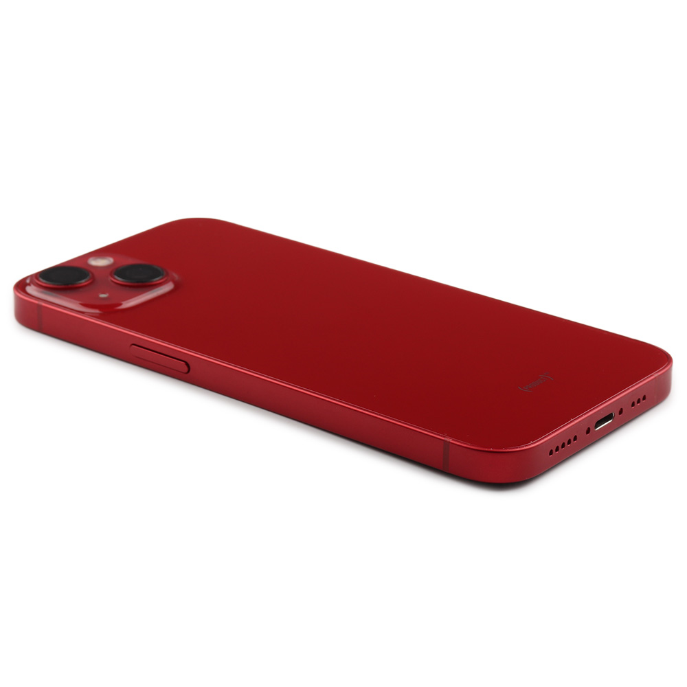 Rear Housing with small parts (EU Version) For iPhone 13 Red Pulled B