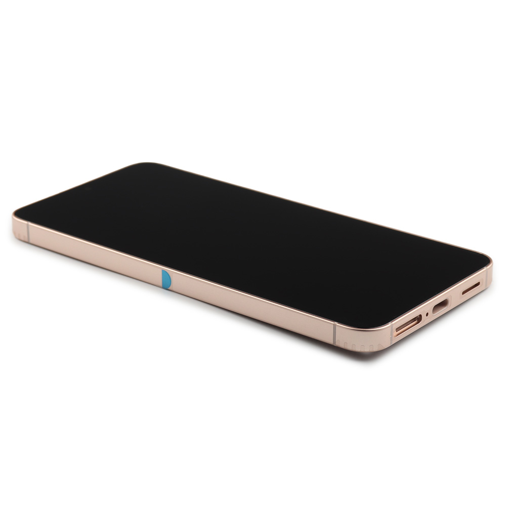 Display Complete with Housing For Samsung Galaxy S25 (SM-S931B) Pink Gold Service Pack