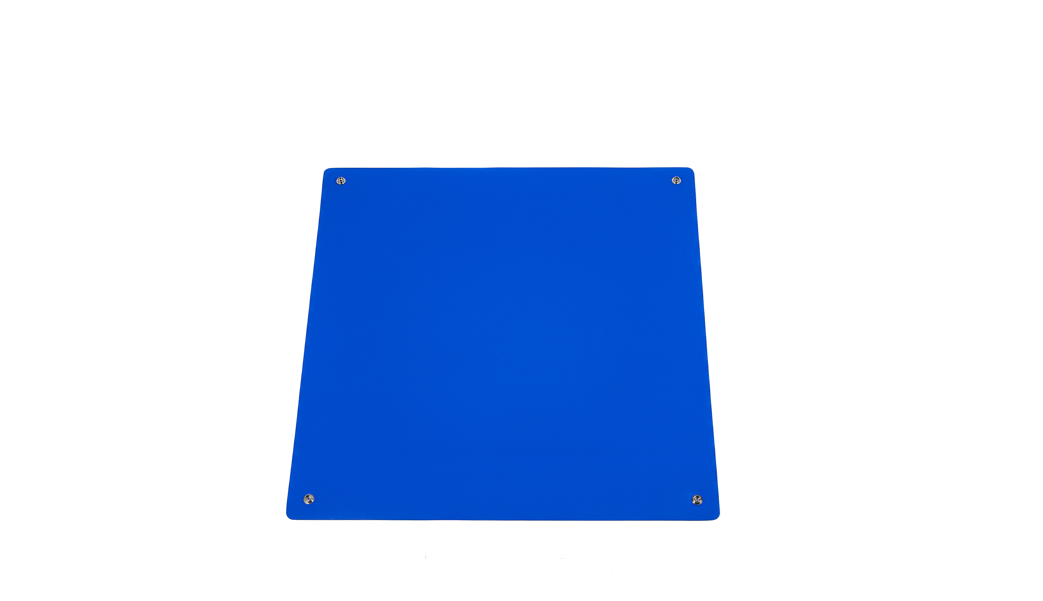 Premium ESD rubber Table Mat with 4×10mm Studs 600mm x 610mm Royal Blue
